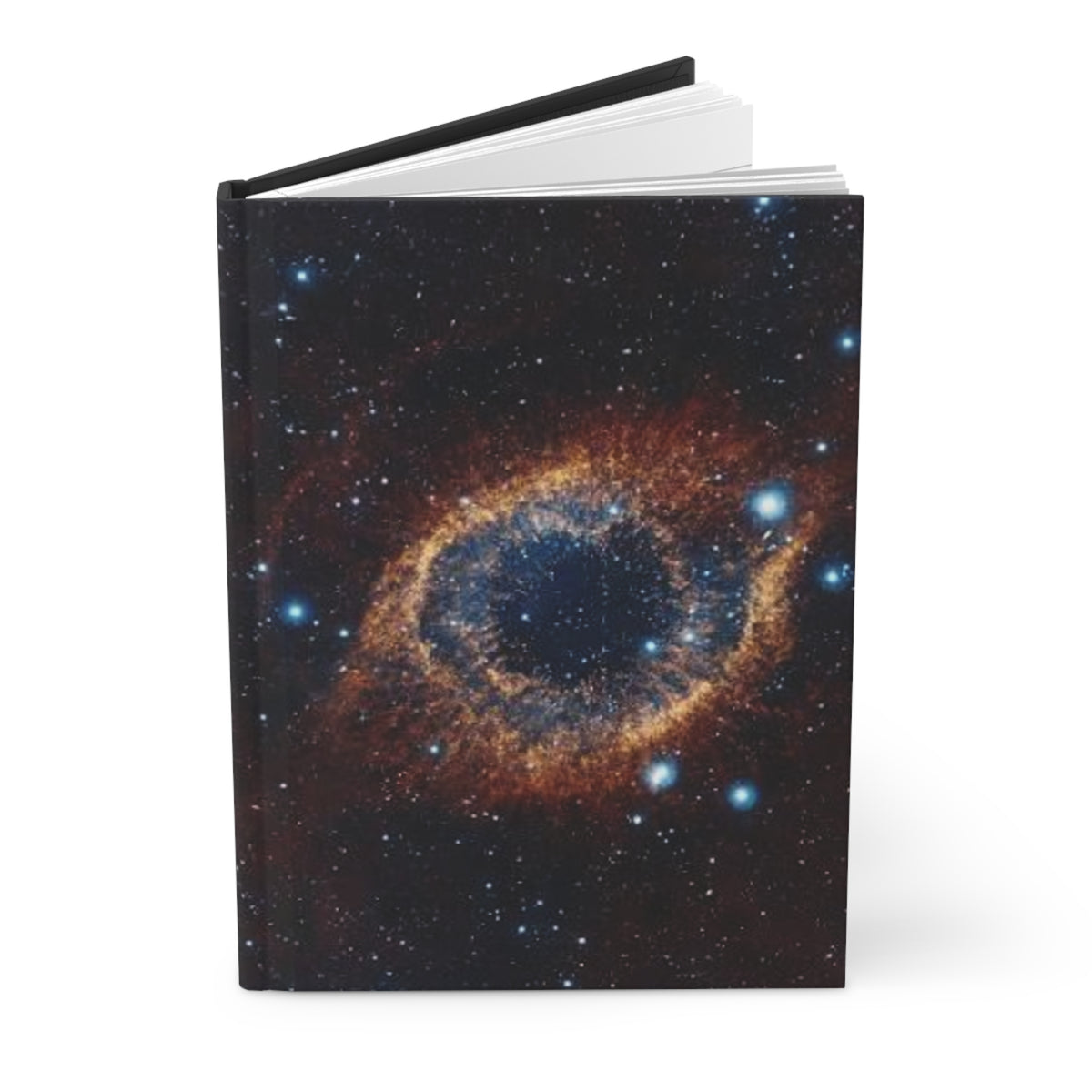 Helix Nebula Hardcover Journal — Lined Space Notebook