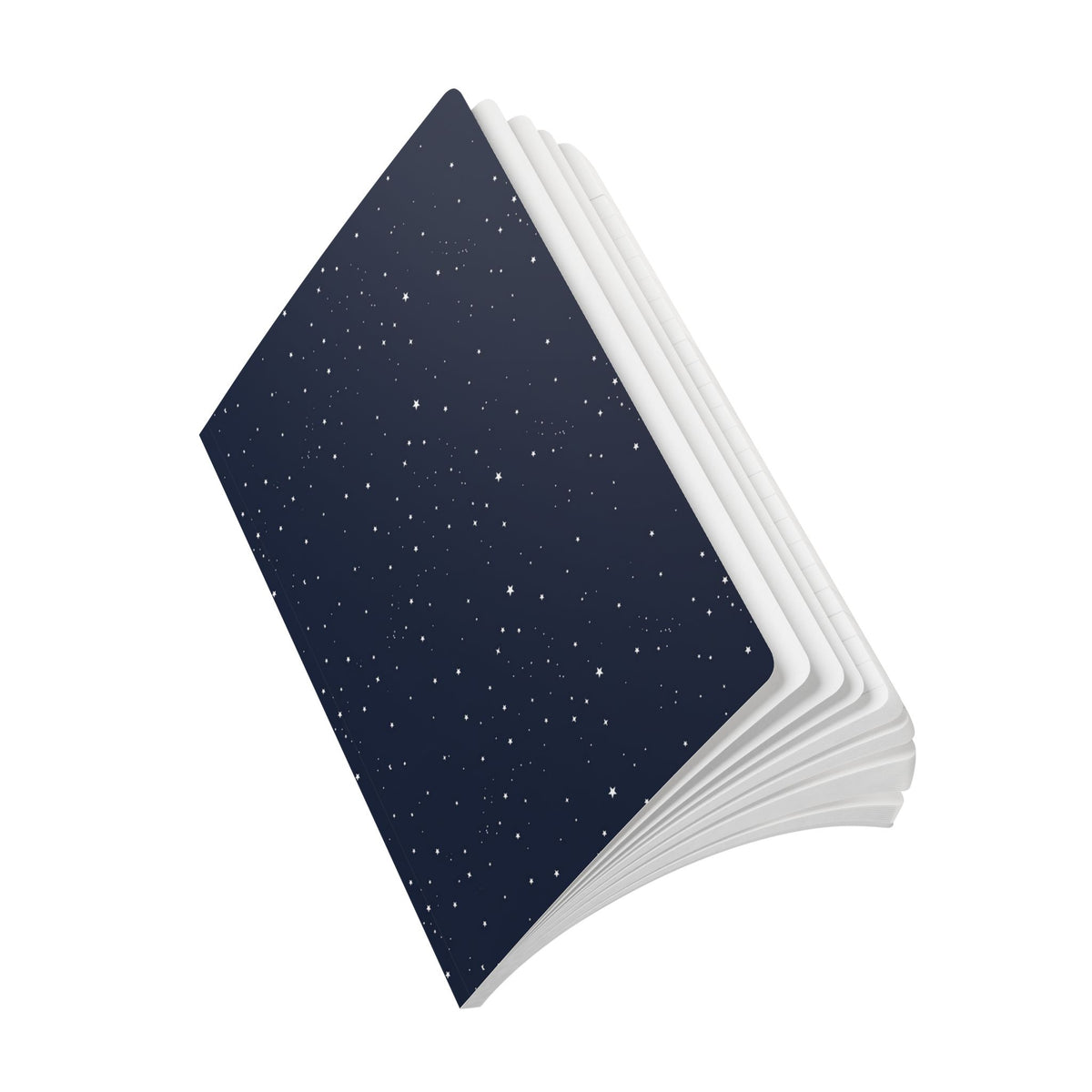 Starry Night Softcover Journal — Dot Pattern Notebook for Writing & Planning