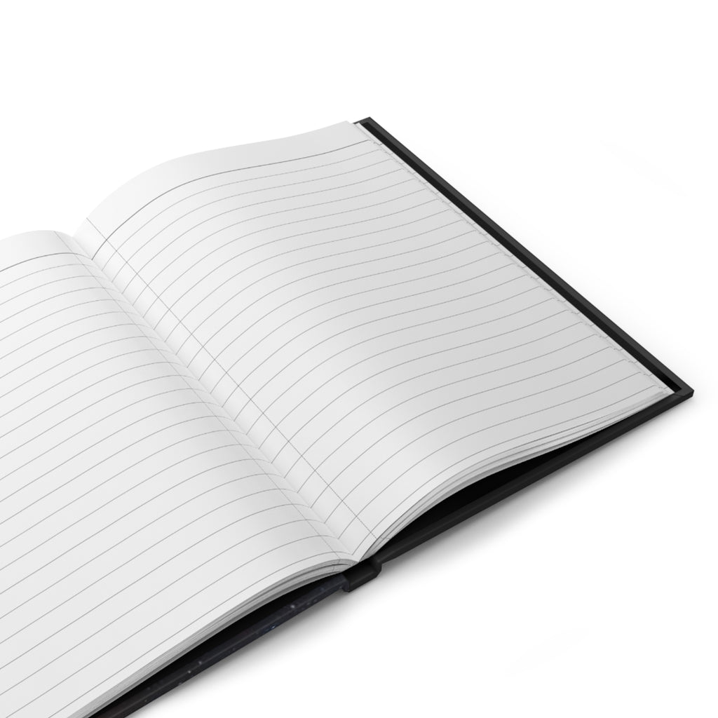 Helix Nebula Hardcover Journal — Lined Space Notebook