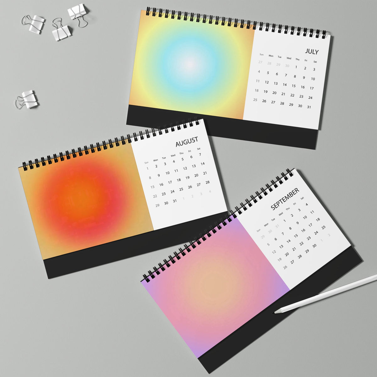 Desktop Calendar (2027 grid)