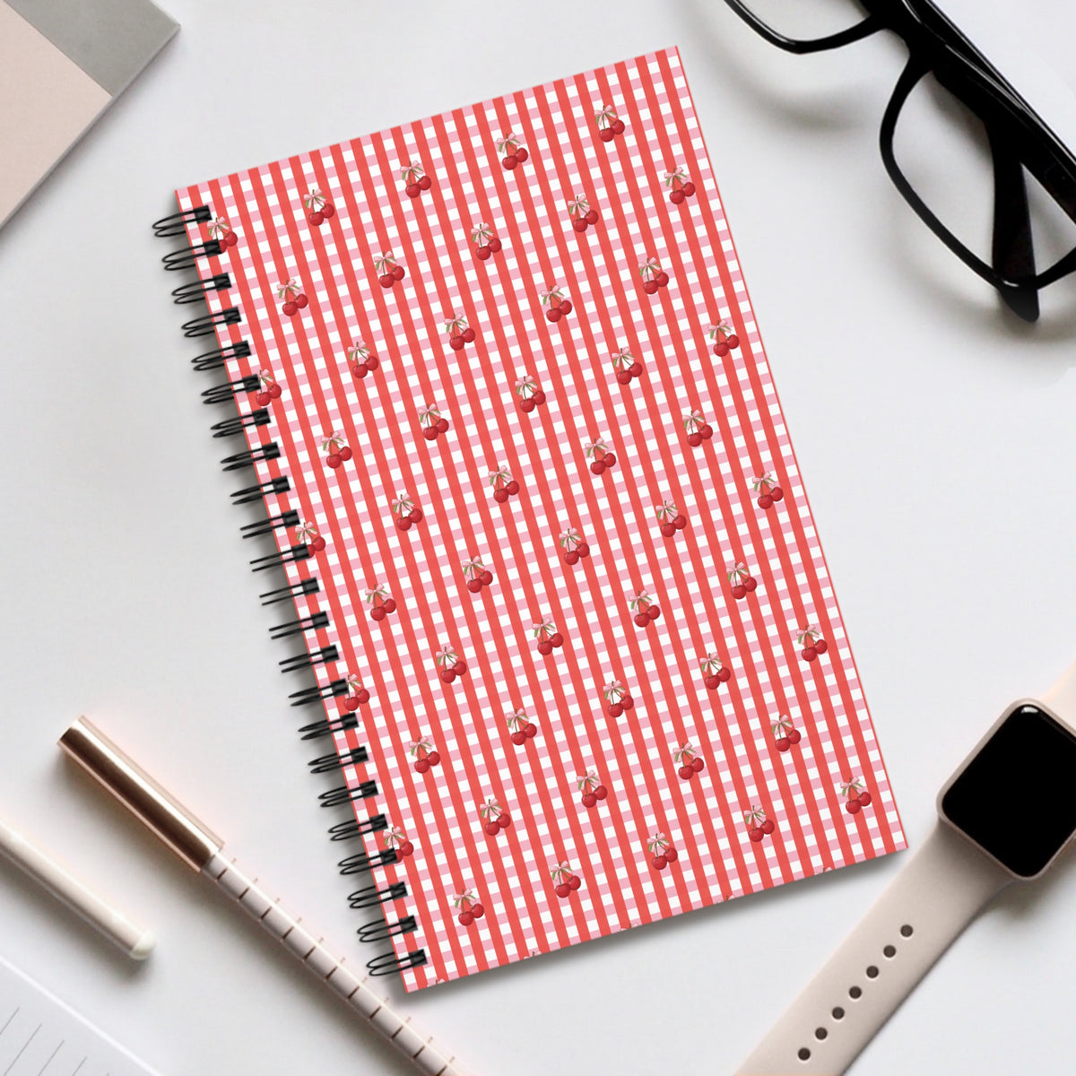 Cherry Spiral Journal