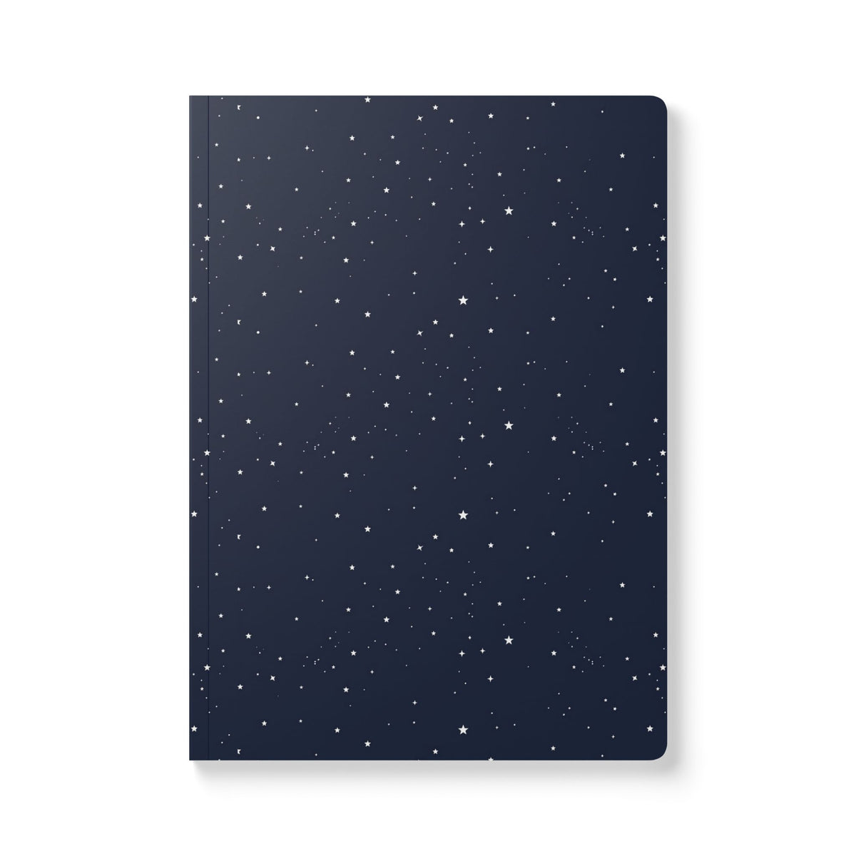 Starry Night Softcover Journal — Dot Pattern Notebook for Writing & Planning