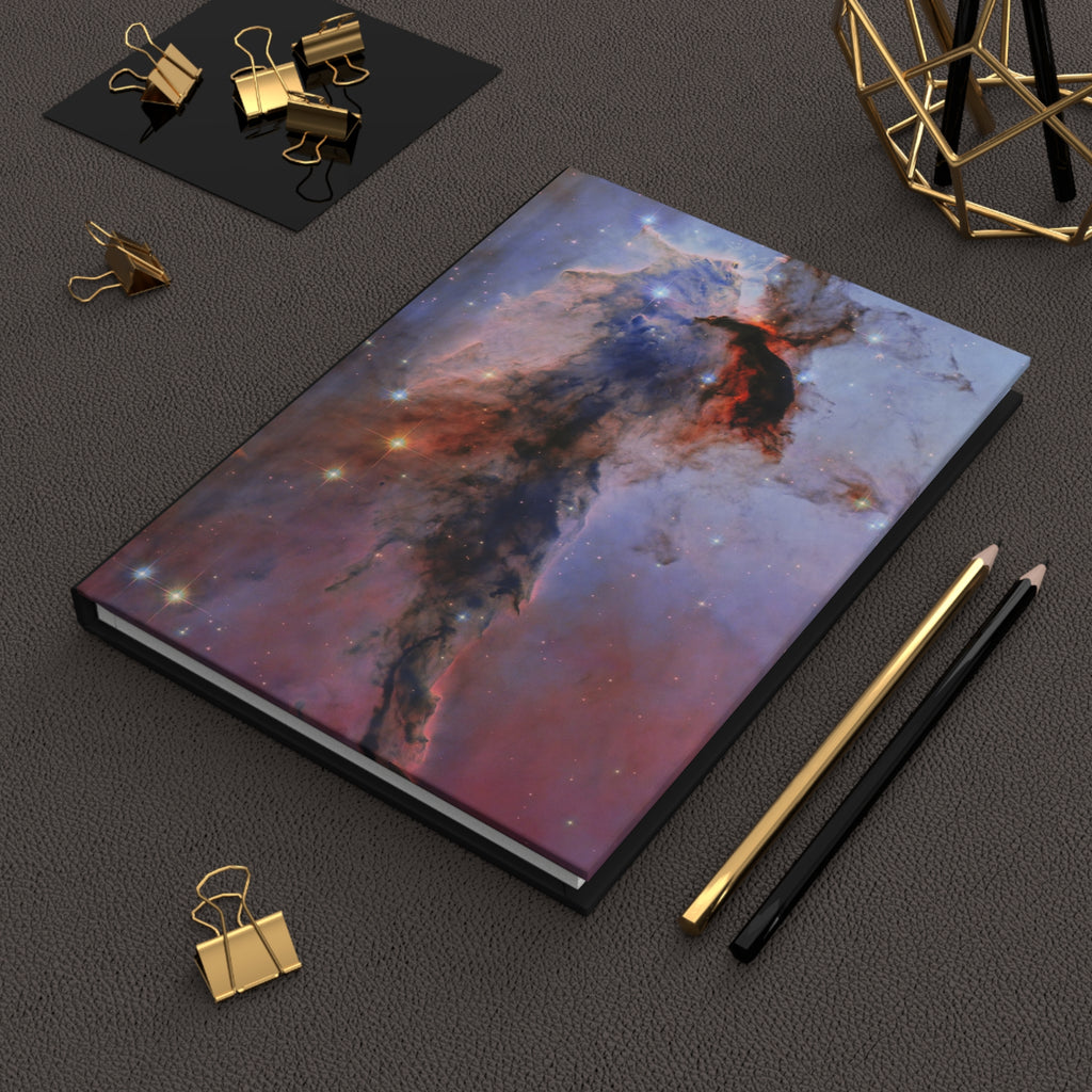 Eagle Nebula Hardcover Journal — Space Photography Lined Notebook