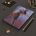 Eagle Nebula Hardcover Journal — Space Photography Lined Notebook