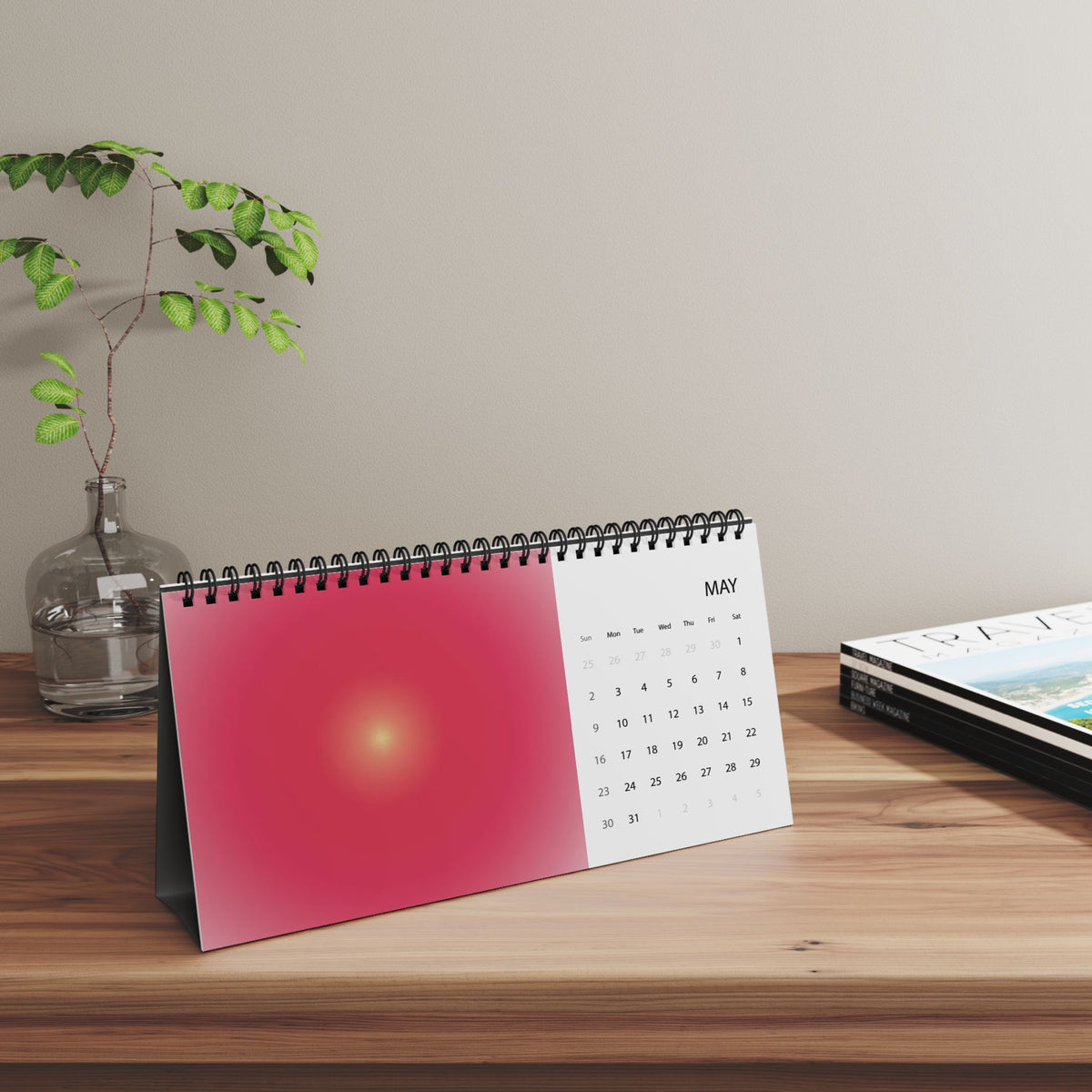 Desktop Calendar (2027 grid)