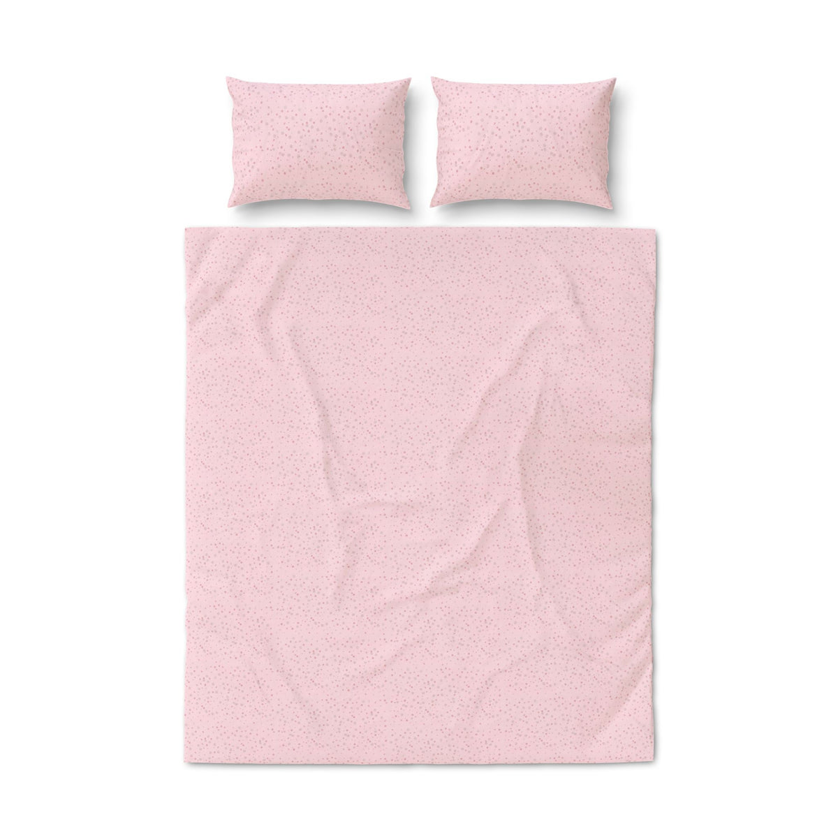 Pink Floral Quilt Cover Set (3-Piece) — Soft Microfiber Duvet Cover & Pillowcases