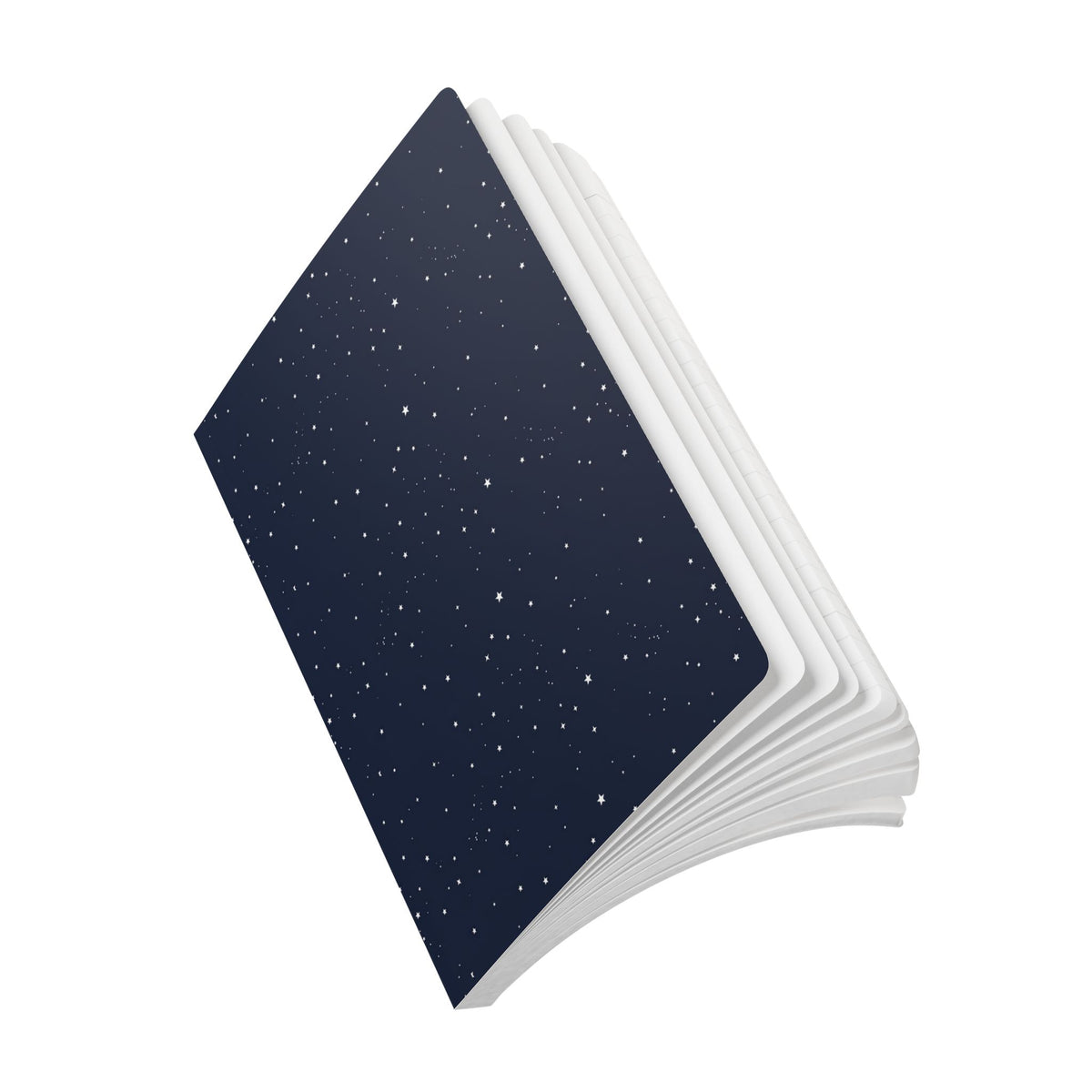 Starry Night Softcover Journal — Dot Pattern Notebook for Writing & Planning