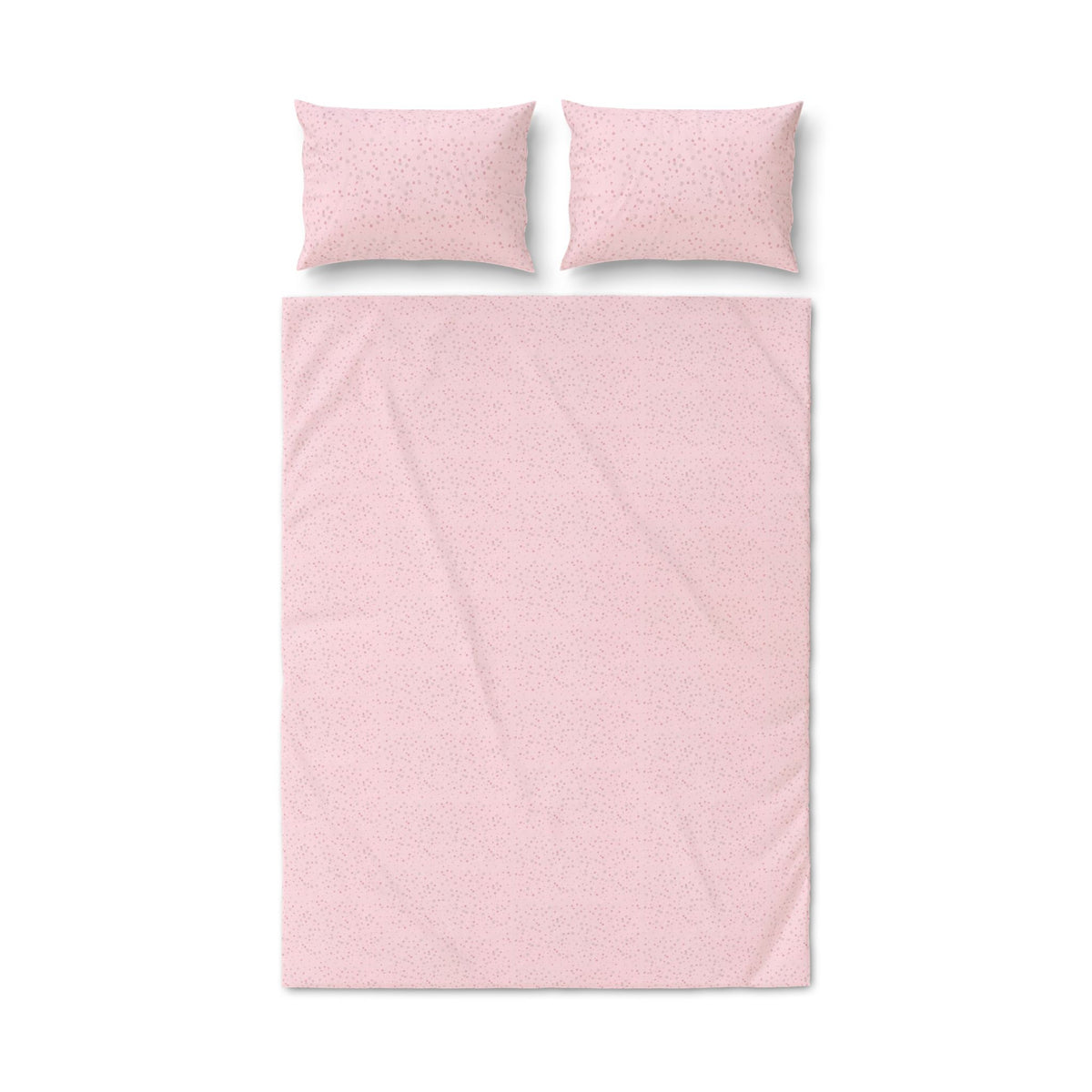 Pink Floral Quilt Cover Set (3-Piece) — Soft Microfiber Duvet Cover & Pillowcases