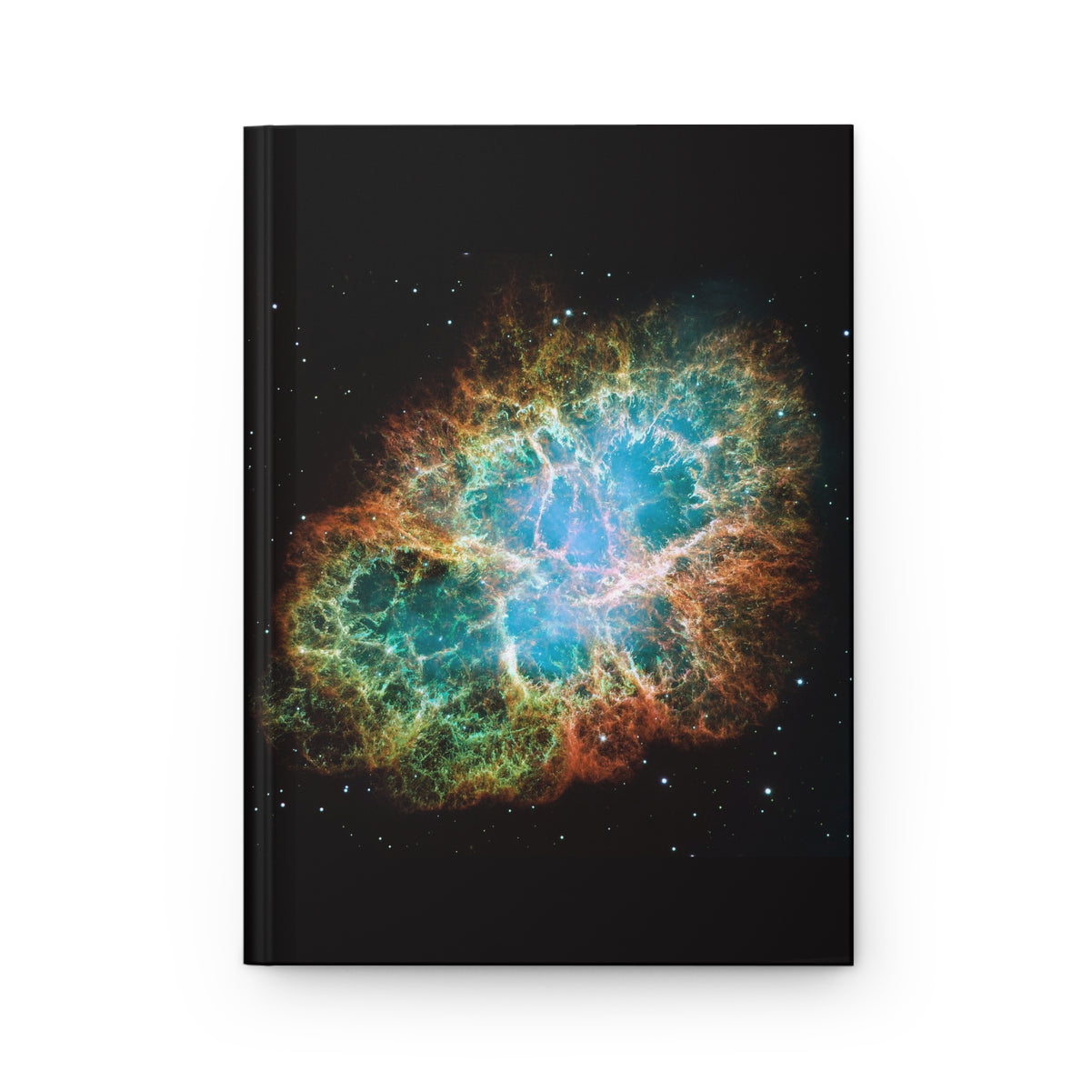 Hardcover Journal — Crab Nebula Space Notebook (Lined)